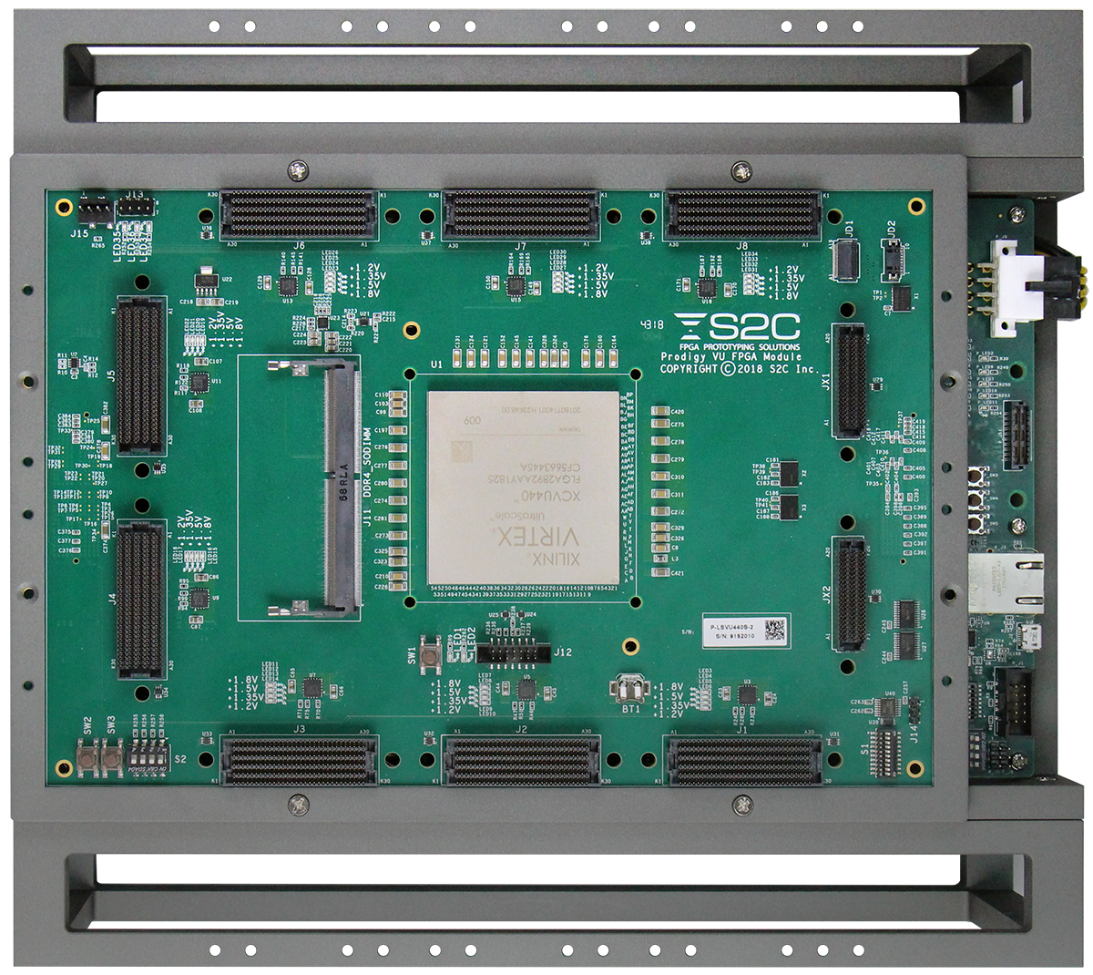 лс цп фото S2C 1 FPGA VU440 Logic System - ASIC/FPGA Prototyping
