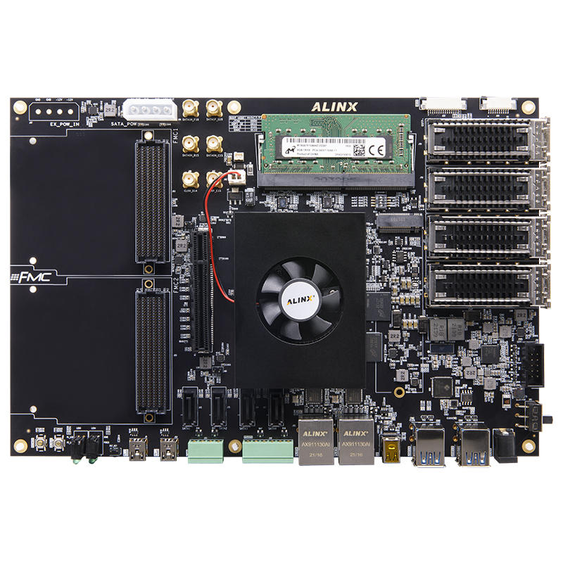 ALINX Z19 with AMD Zynq UltraScale+ MPSoC XCZU19EG AI FPGA 