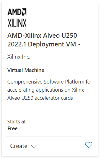 ザイリンクス Alveo U250 Deployment VM - Centos 7.8