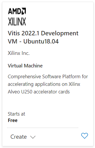 ザイリンクス Alveo U250 Deployment VM – Ubuntu18.04: