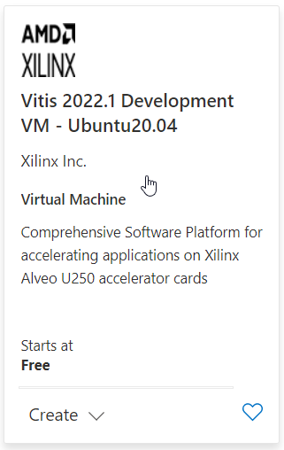 ザイリンクス Alveo U250 Deployment VM – Ubuntu20.04