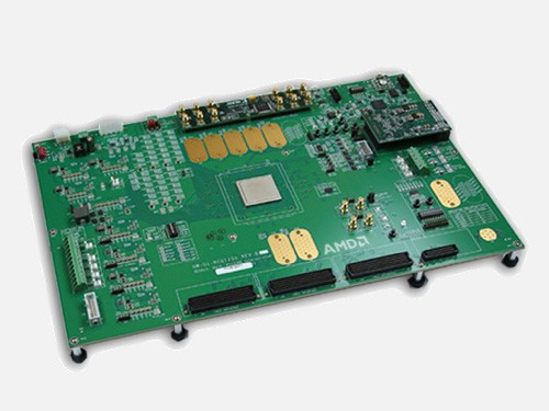 AMD の Kintex UltraScale FPGA KCU1250 特性評価イメージ